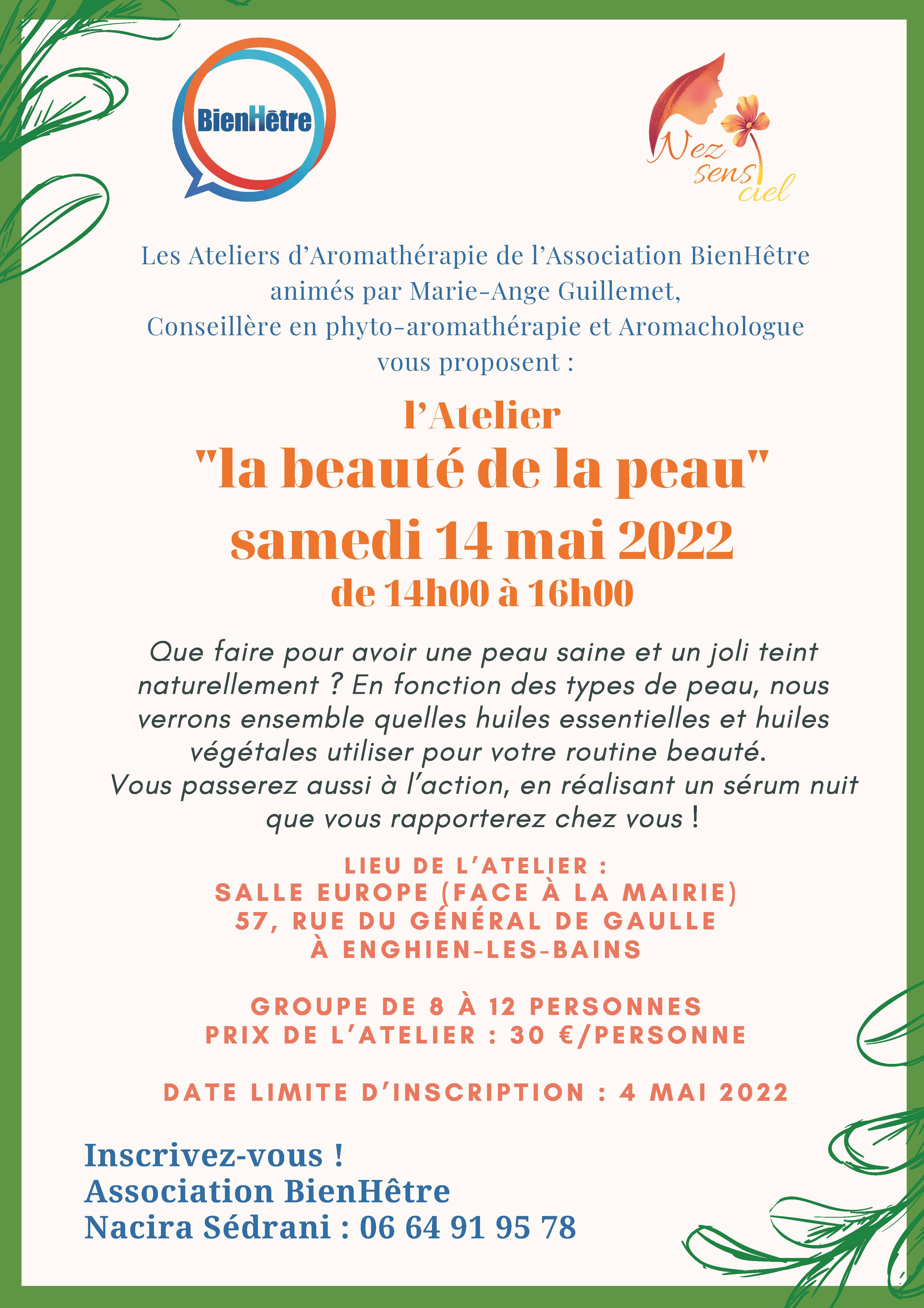 Ateliers BienHetre mai 2022