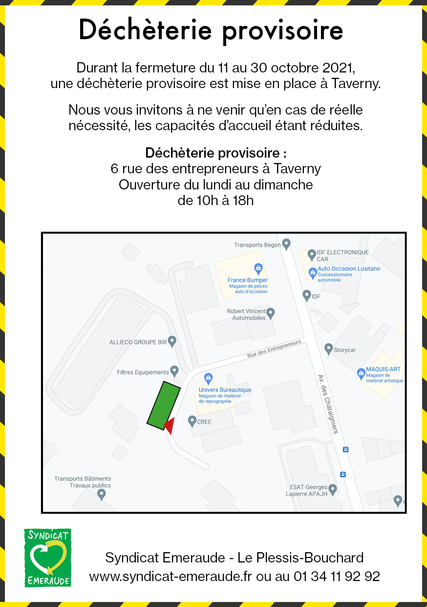 Flyer fermeture déchèterie oct verso