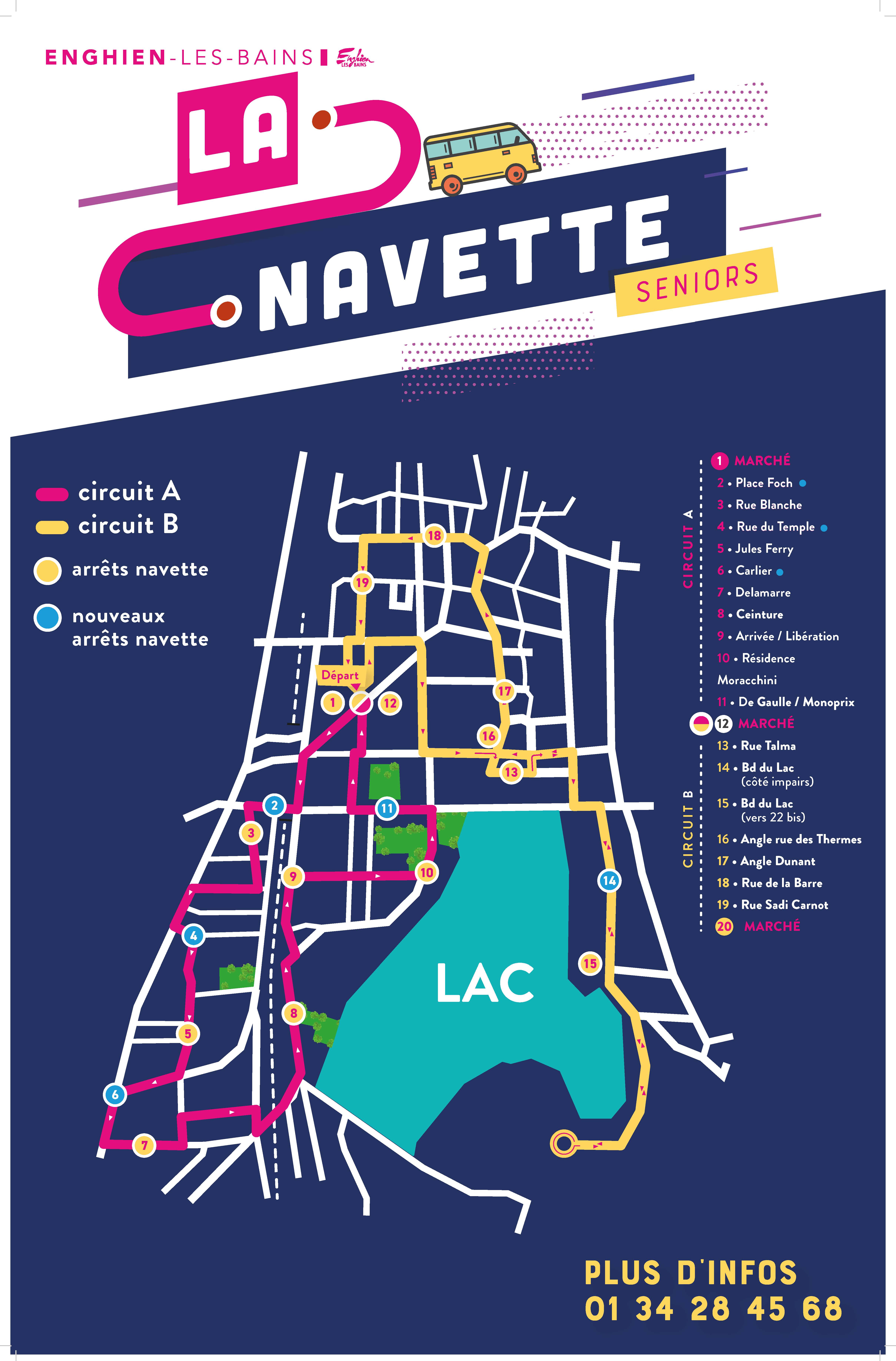 Plan de la navette