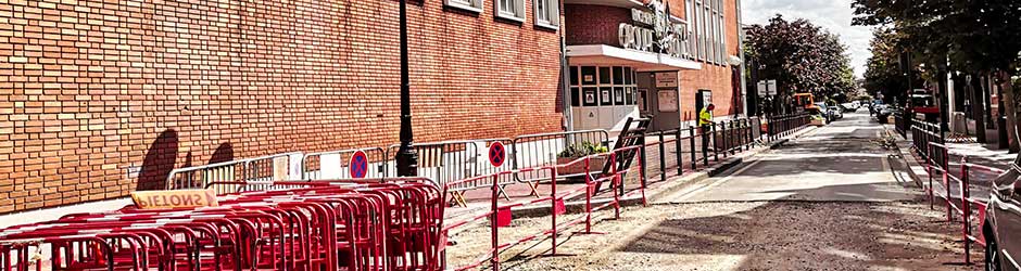Photo rue Ormesson en travaux