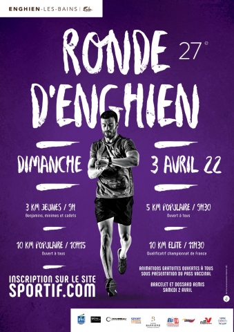 Affiche Ronde d'Enghien 2022