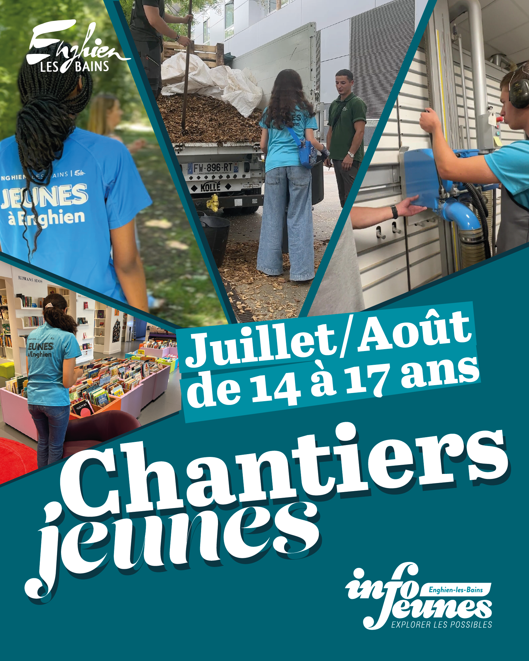 Chantiers de jeunes 2026 à Enghien-les-Bains