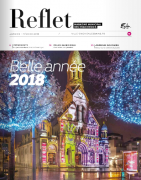 magazine de la ville reflet "Belle année 2018" Janvier-Février 2018