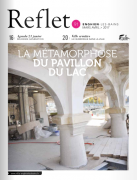 magazine municipal reflet numéro 91 métamorphose du pavillon du lac