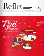 magazine municipal reflet numéro 95 Noël à Enghien 2017