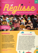 couverture du magazine Réglisse municipal de la ville d'Enghien-les-Bains