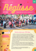 Toute l'actualité des écoliers enghiennois dans le magazine municipal Réglisse numéro 6