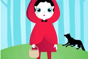 Dessin du Petit Chaperon rouge