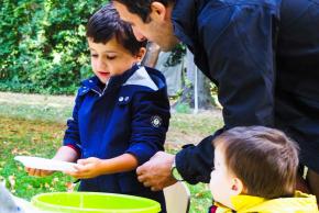 enfants découverte peinture