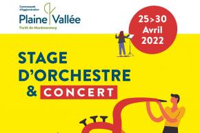 Stage orchestre Plaine Vallée 2022