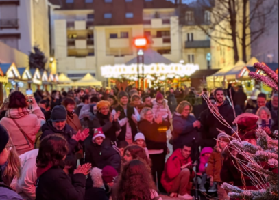 Bienvenue au marché de Noël des commerçants