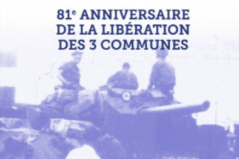 81e anniversaire de la libération des 3 communes 