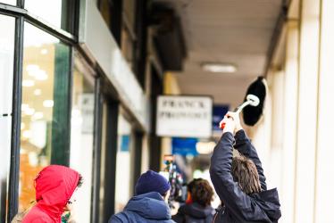 Tournage de "Joséphine ange gardien" à Enghien-les-Bains
